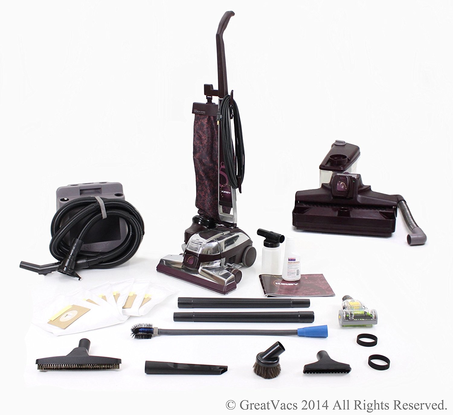 Rebuilt Kirby G5 Vacuum genuine tools, GV accessories, bags & 5 Year