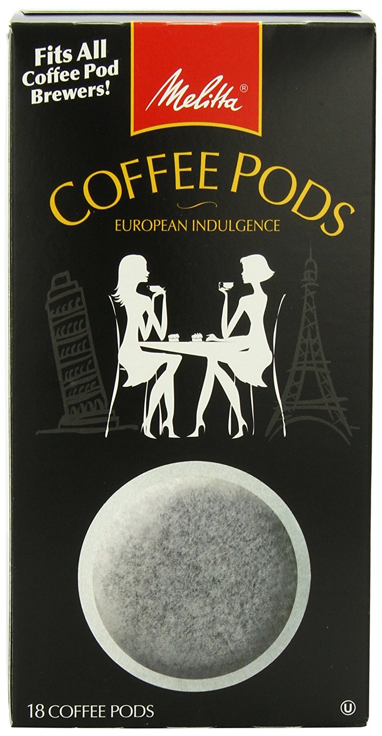 Melitta Coffee Pods, Buzzworthy, Dark Roast, 18Count (Pack of 4) N26