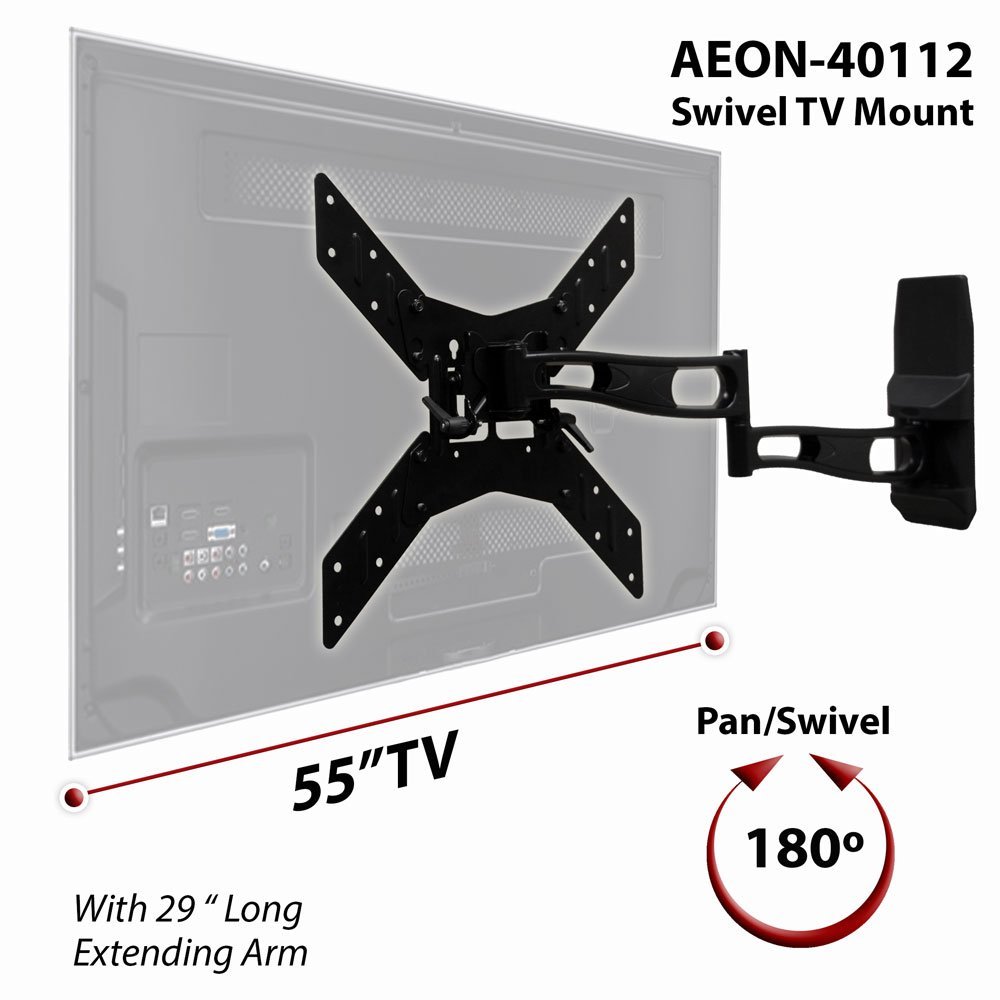 Aeon Stands and Mounts Full Motion Wall Mount with 29Inch Extension