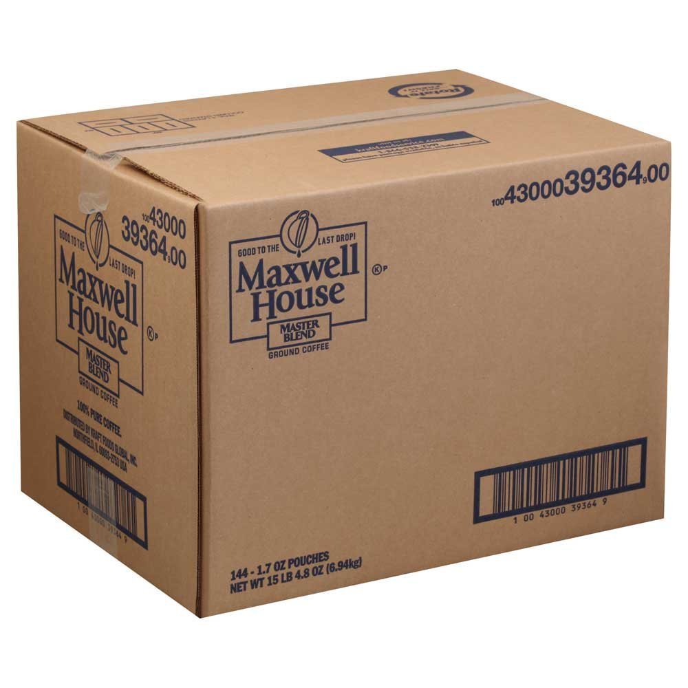 Maxwell House Original Roast Ground Coffee, 10Count Filter Packs (Pack