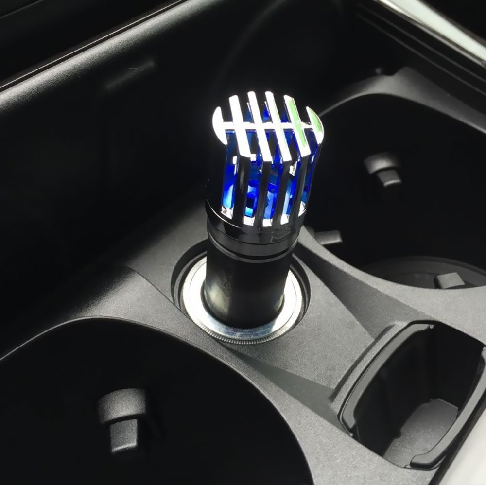 Mmiao Car Air Purifier, Ionic Air Purifier, Air Freshener, Removes
