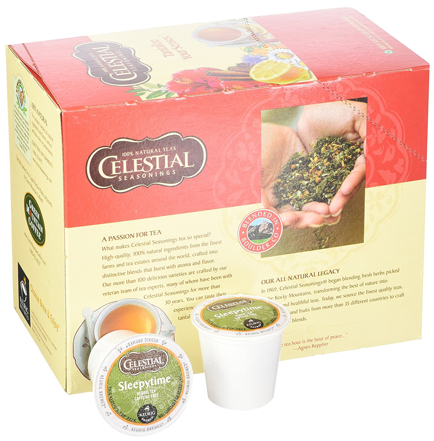 Celestial Seasonings Sleepytime Herbal Tea Keurig KCups, 24 Count N13