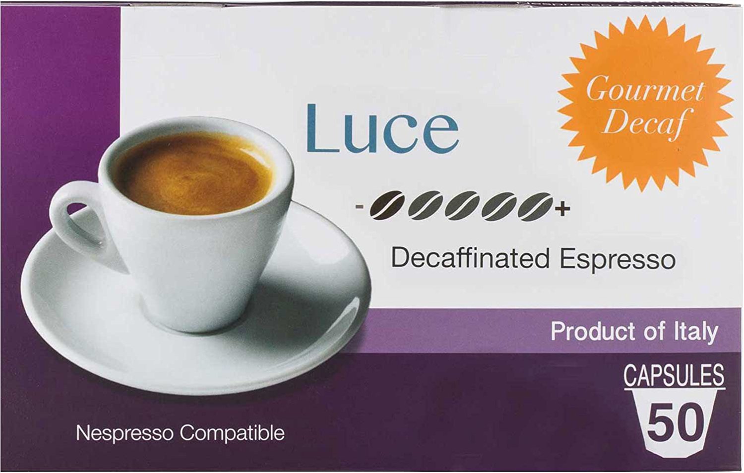 Coffee Pods (Nespresso Compatible) Decaf From Italy By Mixpresso (50 Count) N3 free image