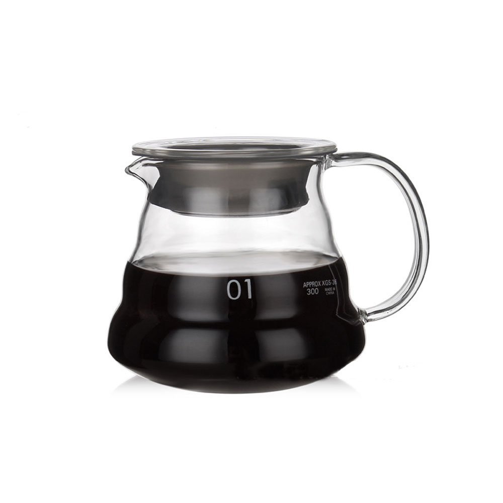 Lautechco Glass Coffee Pots / Creative Clouds Shapes Kettle Coffee