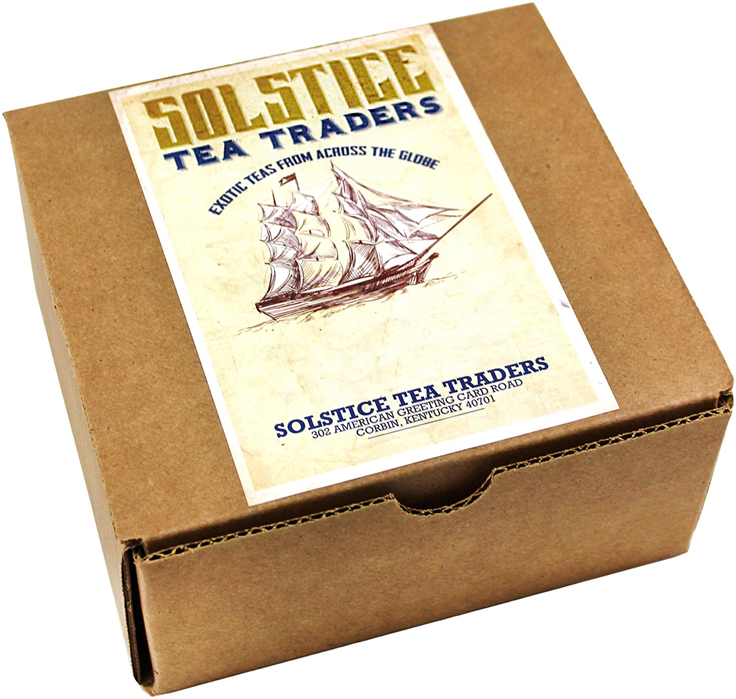 Loose Leaf Tea Sampler Gunpowder Green Tea, Lychee Congou Loose Tea