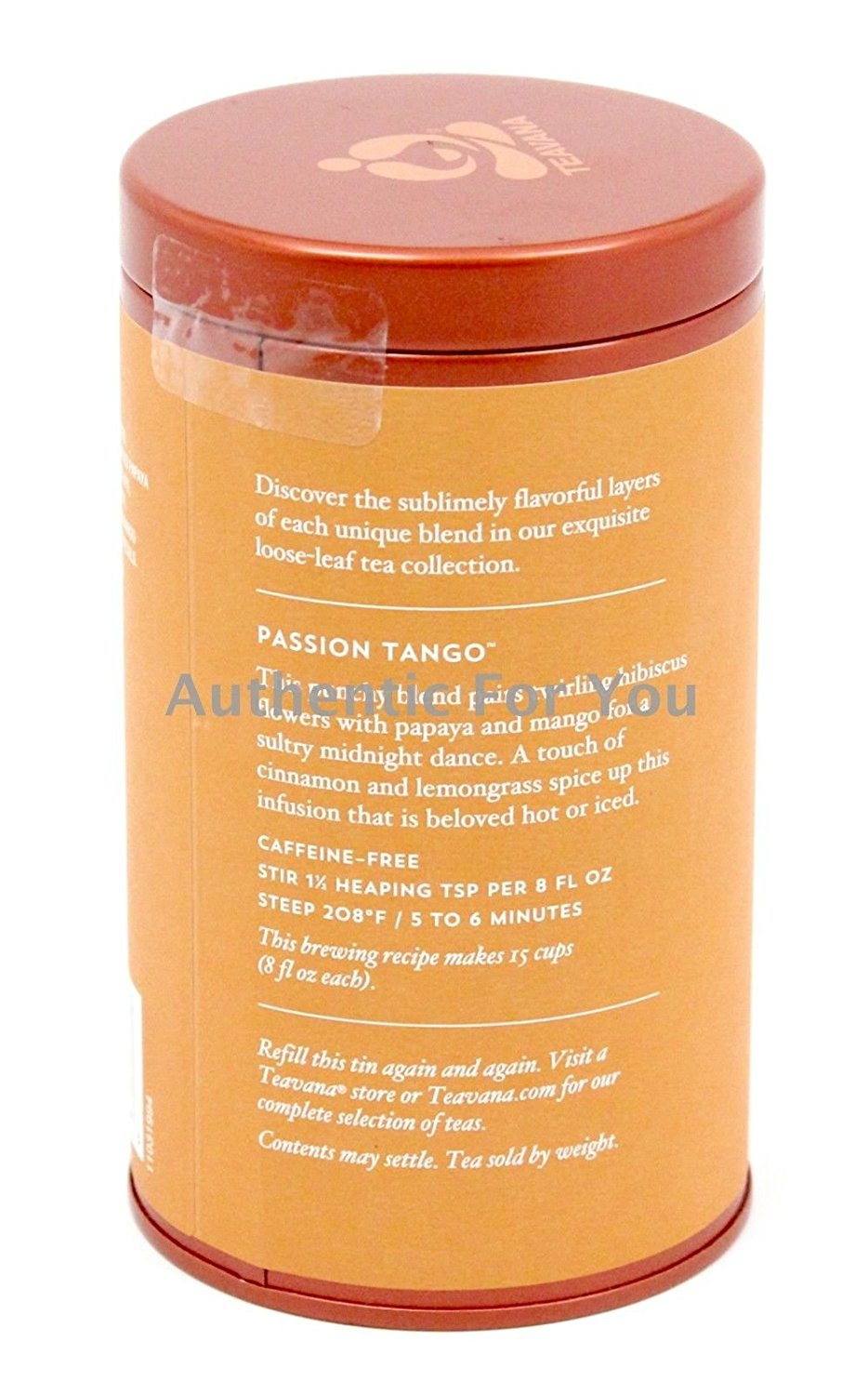 Starbucks Teavana Looseleaf Teas Passion Tango N3 free image download