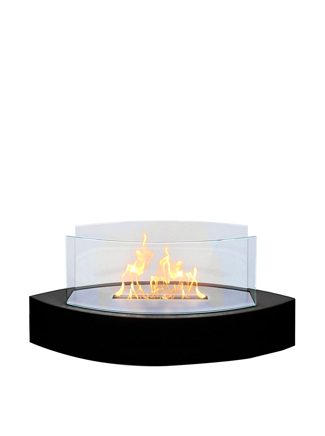 Anywhere Fireplace Lexington Tabletop Ethanol Fireplace in Black High