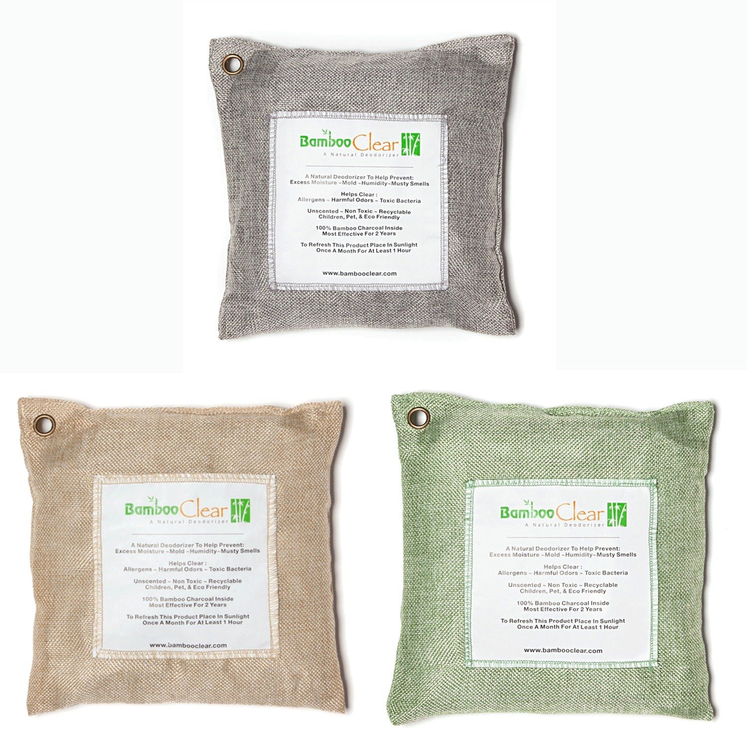 Activated Charcoal Natural Air Purifying Bag, Absorb Car Odors, Closet