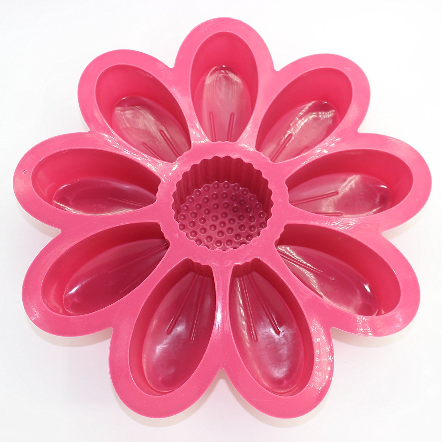 Flowers Birthday Cake Pans Bread Pizza Baking Tray Silicone Cake Mold