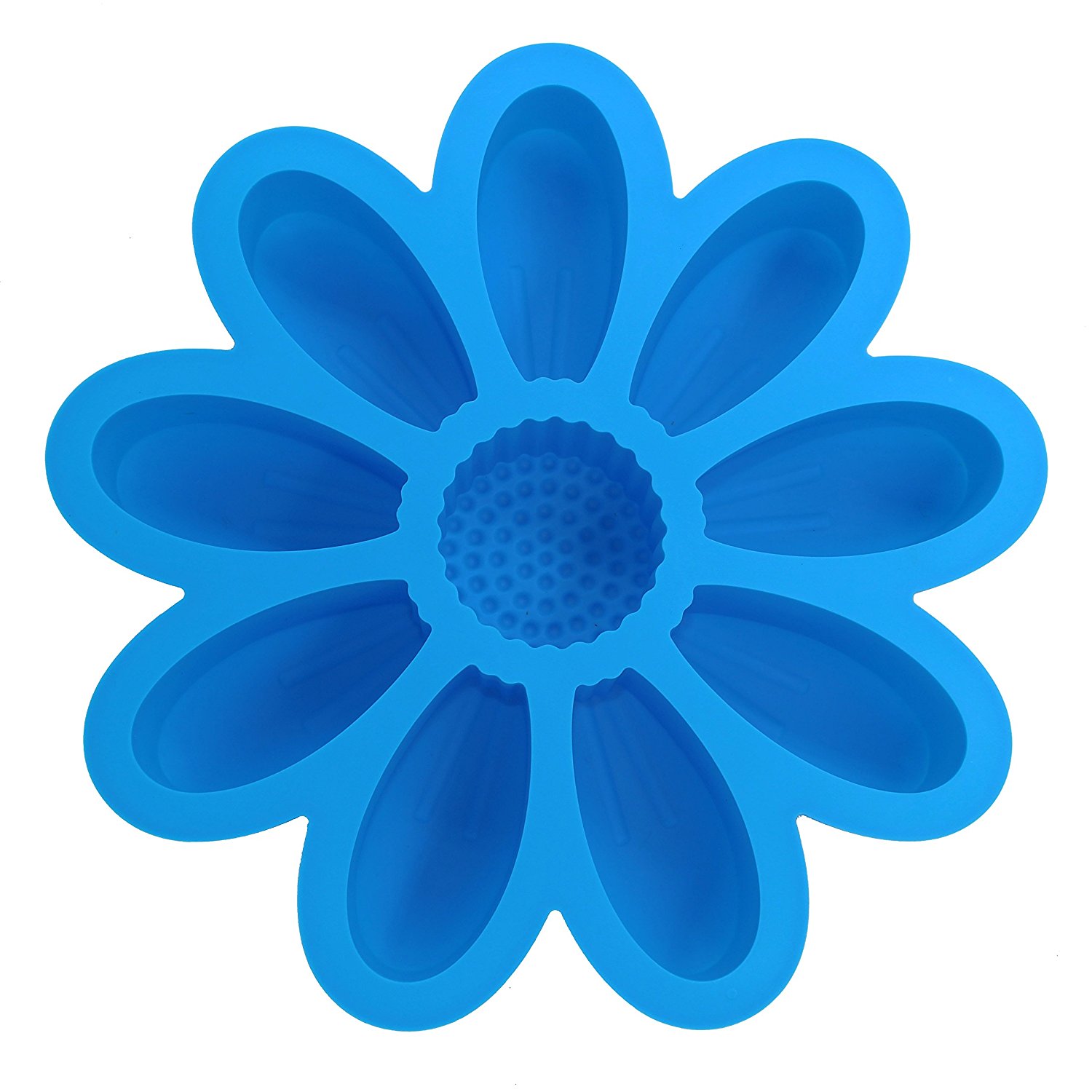 Flowers Birthday Cake Pans Bread Pizza Baking Tray Silicone Cake Mold