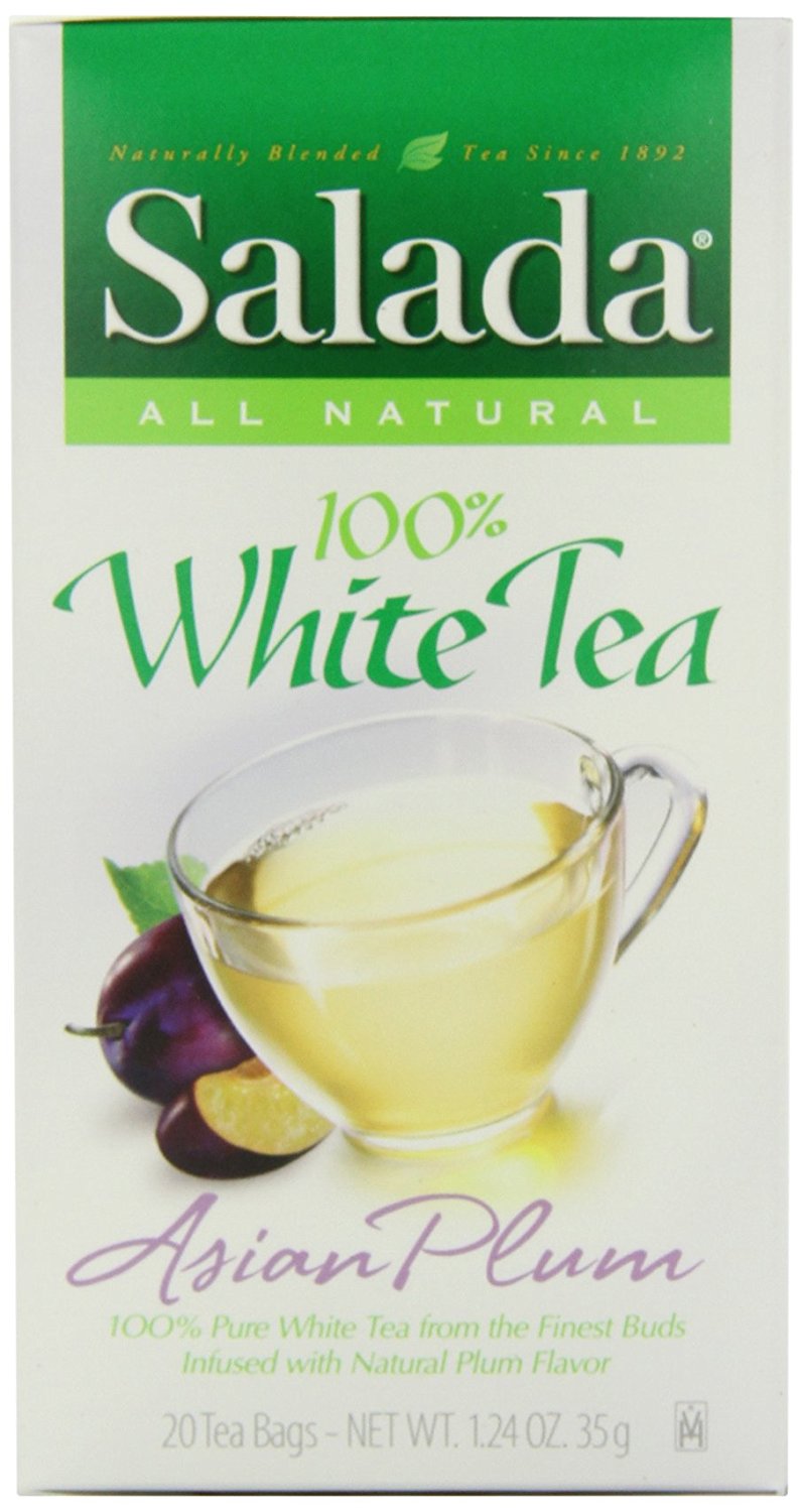 Salada Pure White Plum Tea, 20Count (Pack of 6) free image download