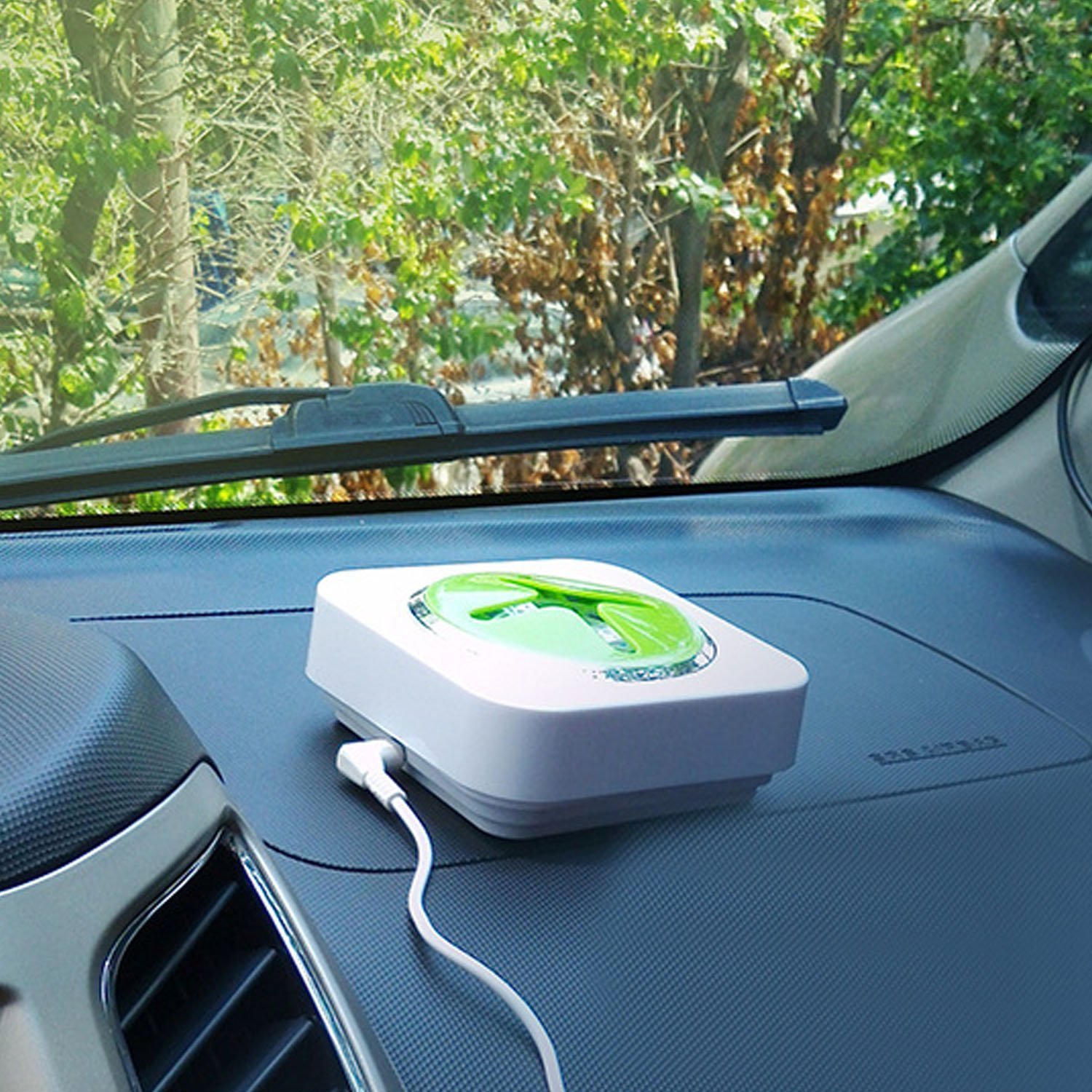 EBerry Car Air Purifier Freshener HEPA ,Travel Air Purifier Cleaner UV