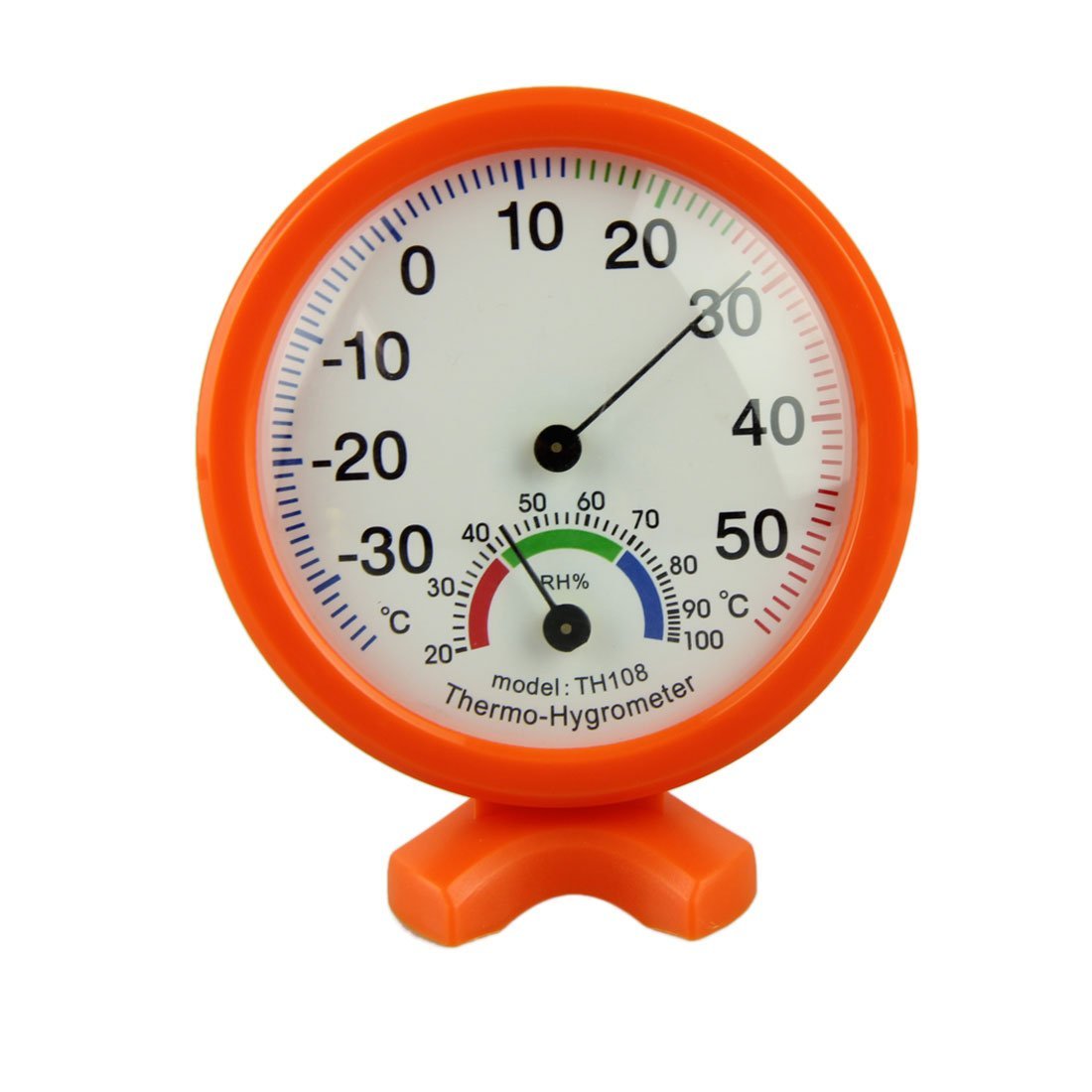 Voberry® New Arrival Round Accurate Temperature Humidity Meter