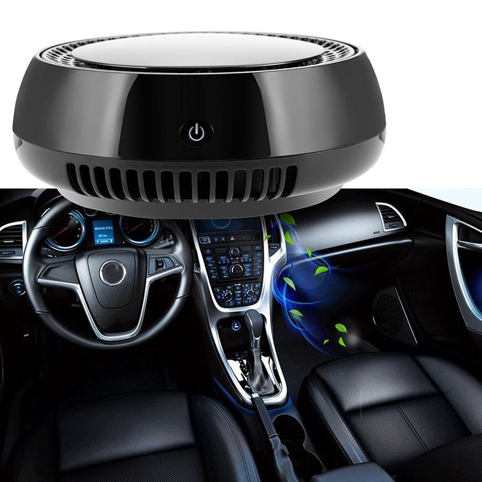 Eshion Home Office High Activated Carbon HEPA Car Air Purifier