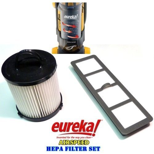 Eureka AirSpeed Bagless Upright HEPA Filter Replacement Set. free image download