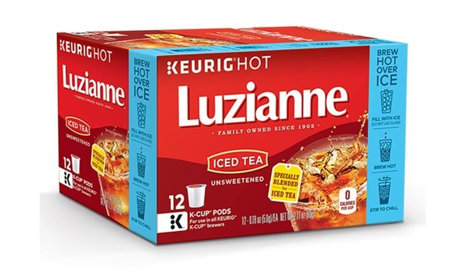 Luzianne Unsweetend Specially Blended For Iced Tea K Cups 12 Count