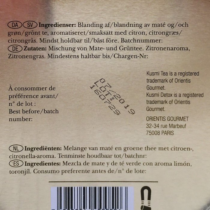 DETOX, 20 Muslin Tea Bags free image download