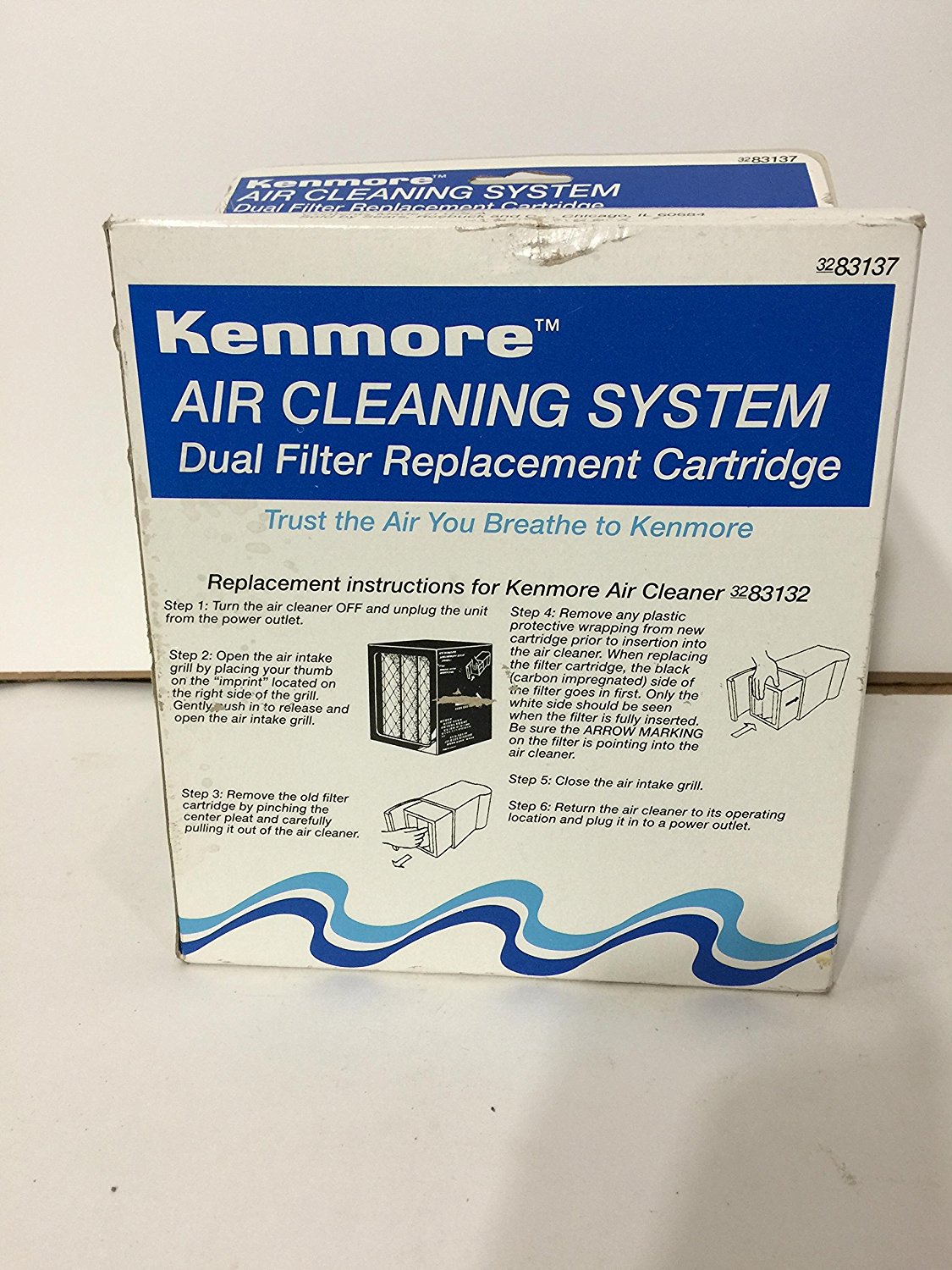 KenmoreAir Cleaning System 32 83137 Dual Filter Replacement