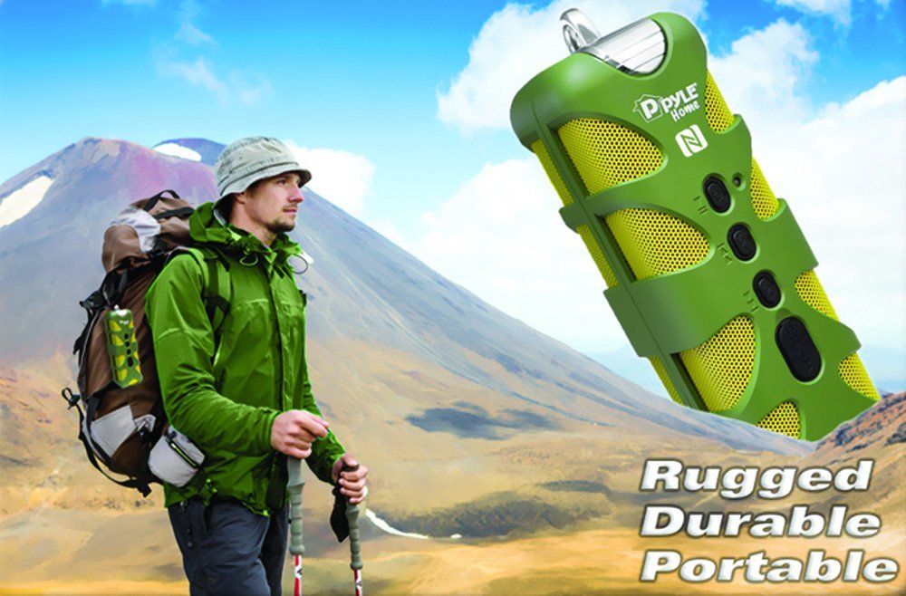 Pyle Sound Box Splash PWPBTN65BK Rugged and SplashProof Bluetooth Marine Grade Wireless Speaker