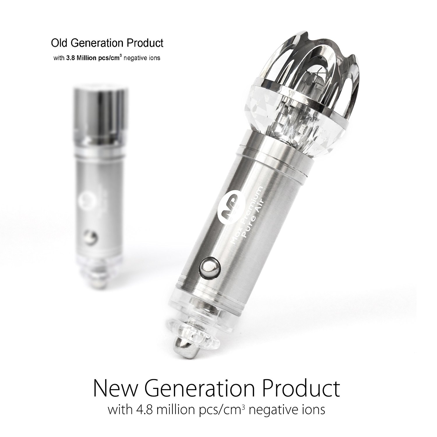 Auto Ionizer, Car Air Purifier Plus BONUS Car Air Freshener + eBOOK by