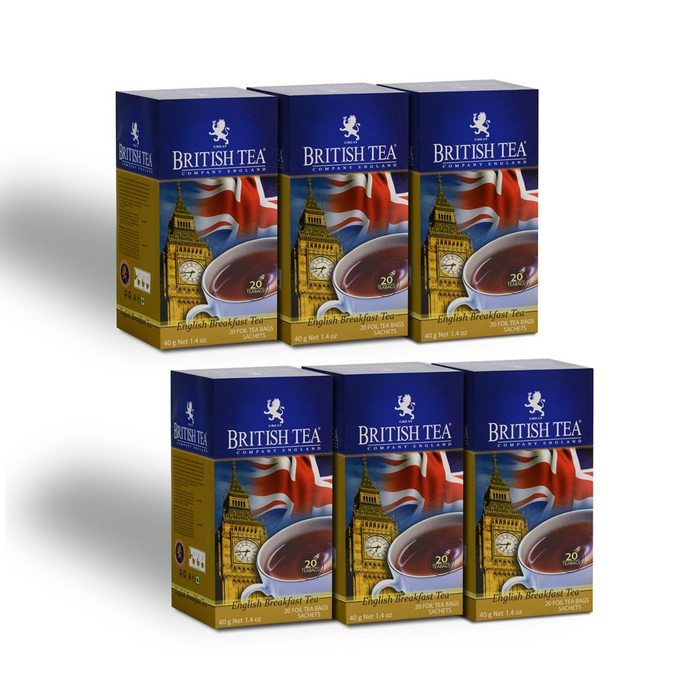 British Tea Black Tea Variety Pack (120 bags) Earl Grey/English