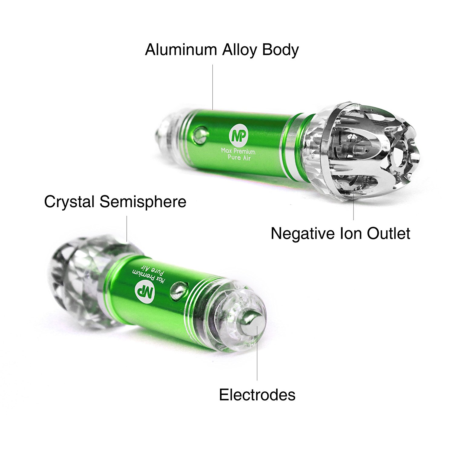 Auto Ionizer, Car Air Purifier Plus BONUS Car Air Freshener + eBOOK by