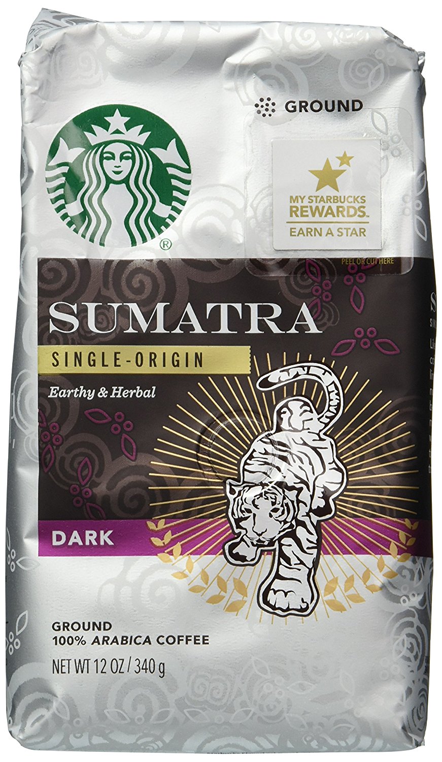 Starbucks Ground Coffee, Sumatra, 12 Ounce, 6 Count N9 free image download
