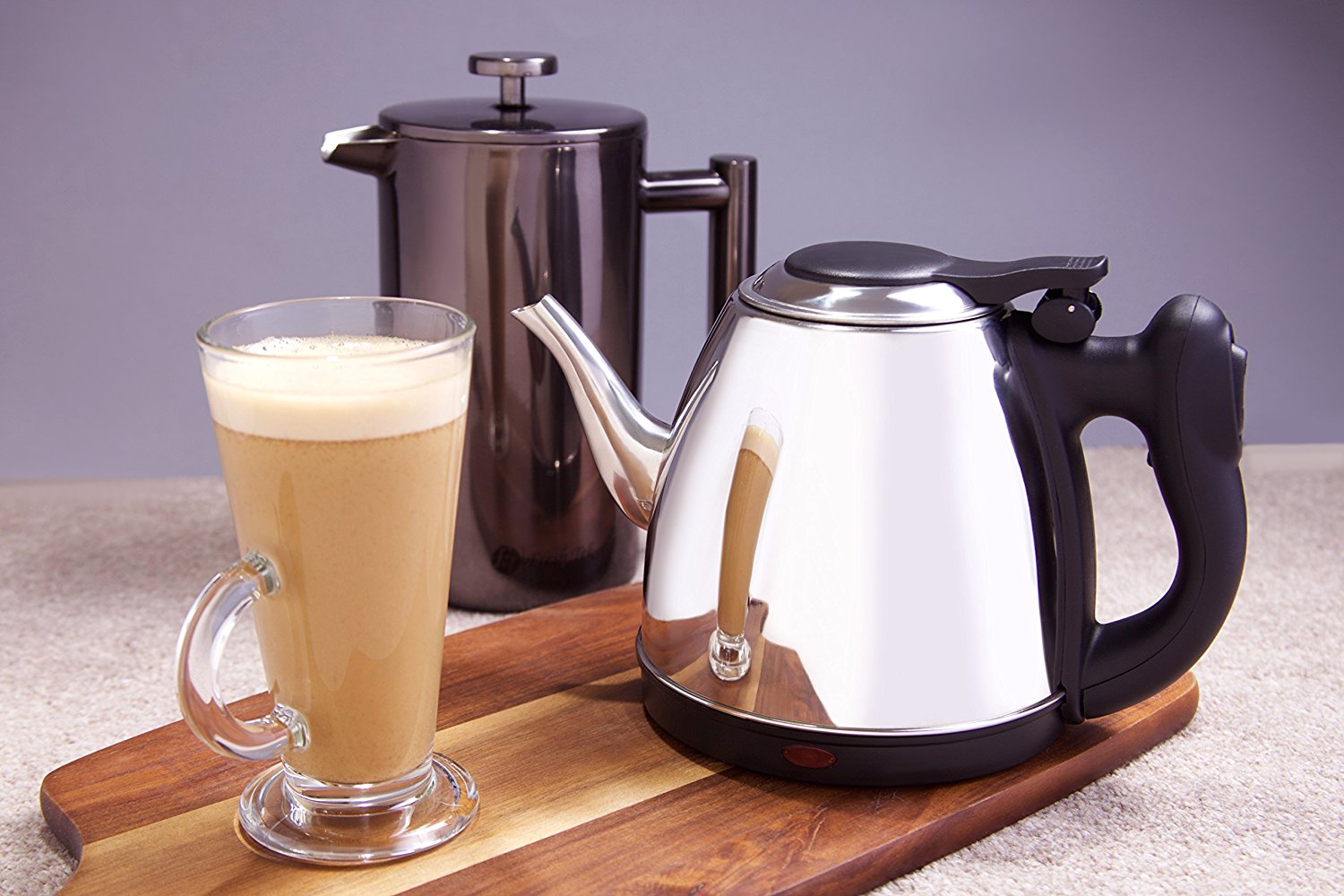 Best Small Stainless Steel Gooseneck Style Electric Tea Kettle