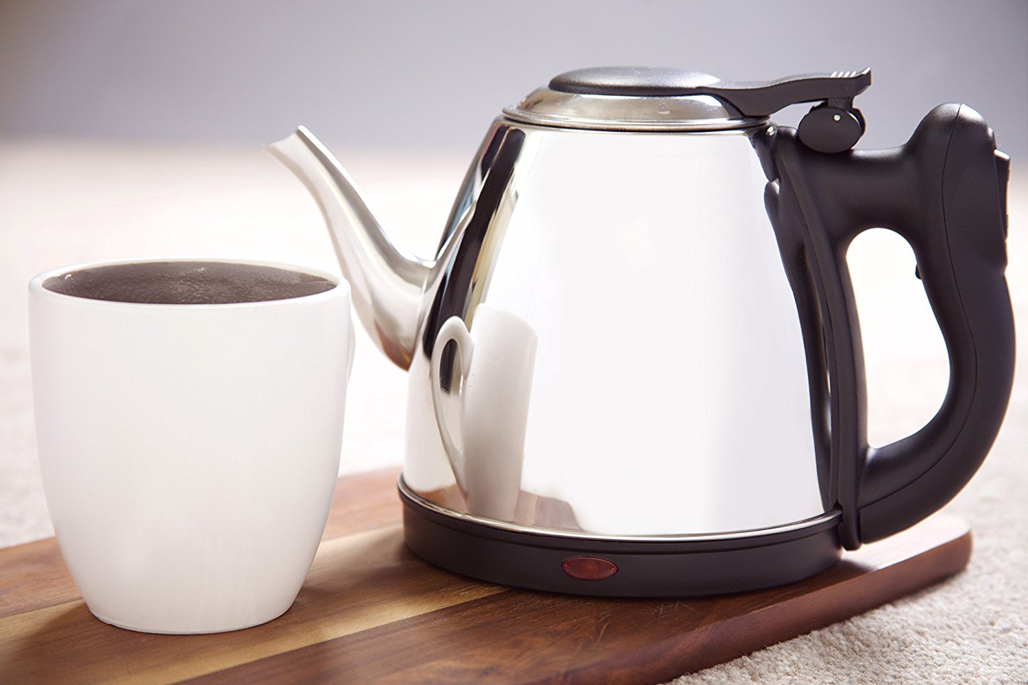 Best Small Stainless Steel Gooseneck Style Electric Tea Kettle