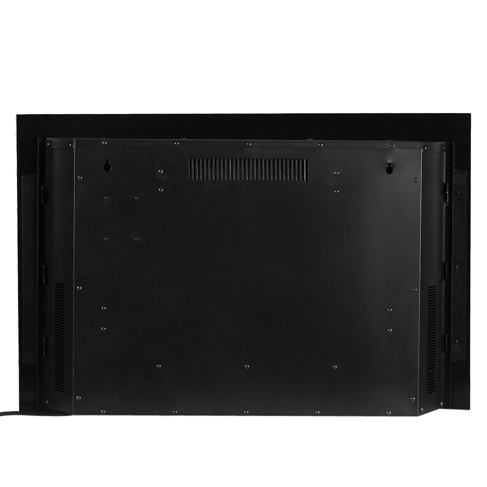 Homgeek 1500W Wall Mount Adjustable Electric Fireplace 3D Flame Heater