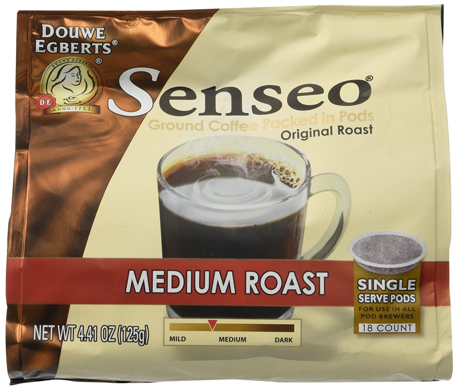 SENSEO Senseo® Coffee Pods Medium Roast (Pack of 6) free image download