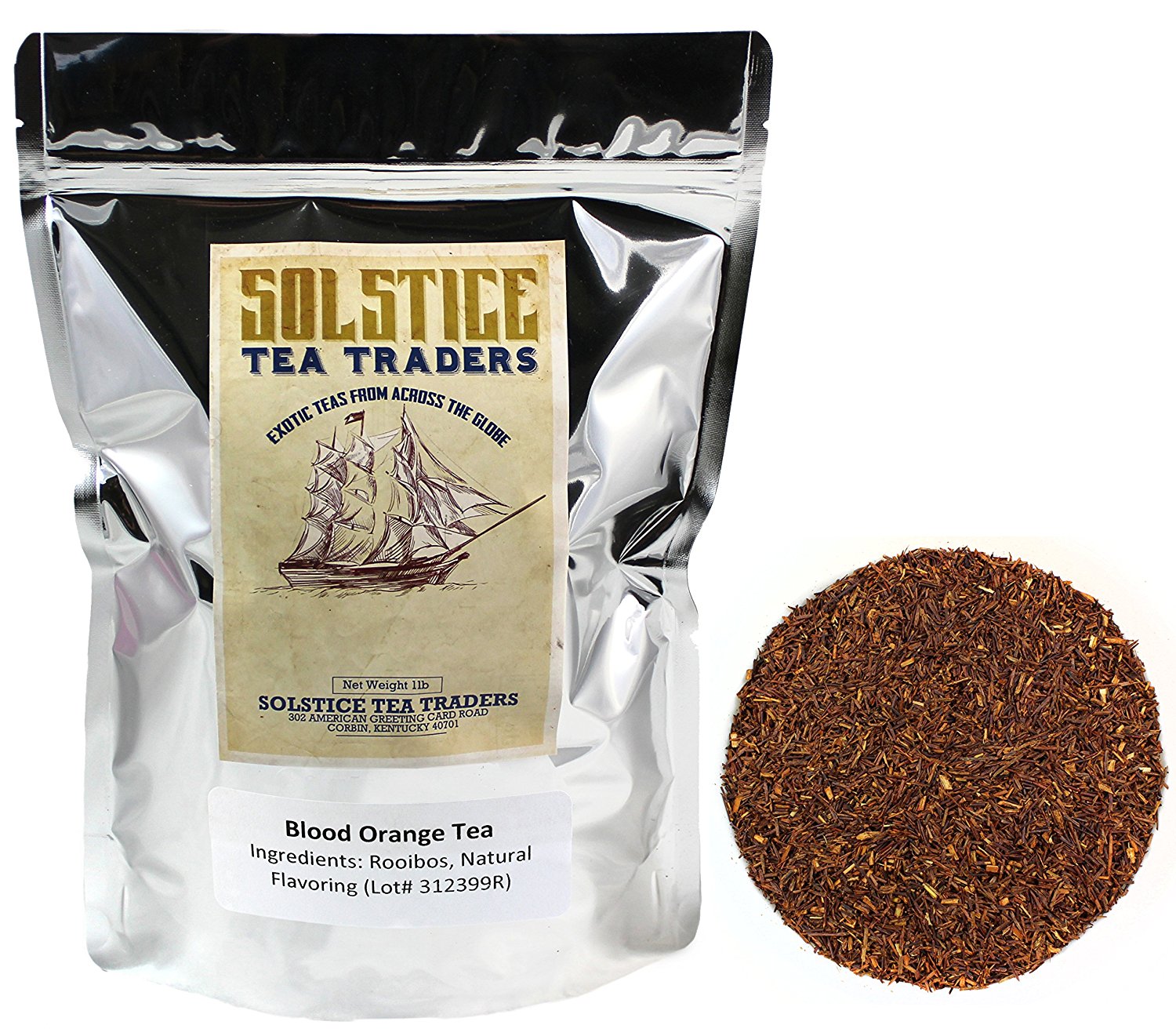 Rooibos Tea, South African Red Bush Tea, One Pound Bulk Loose Rooibos