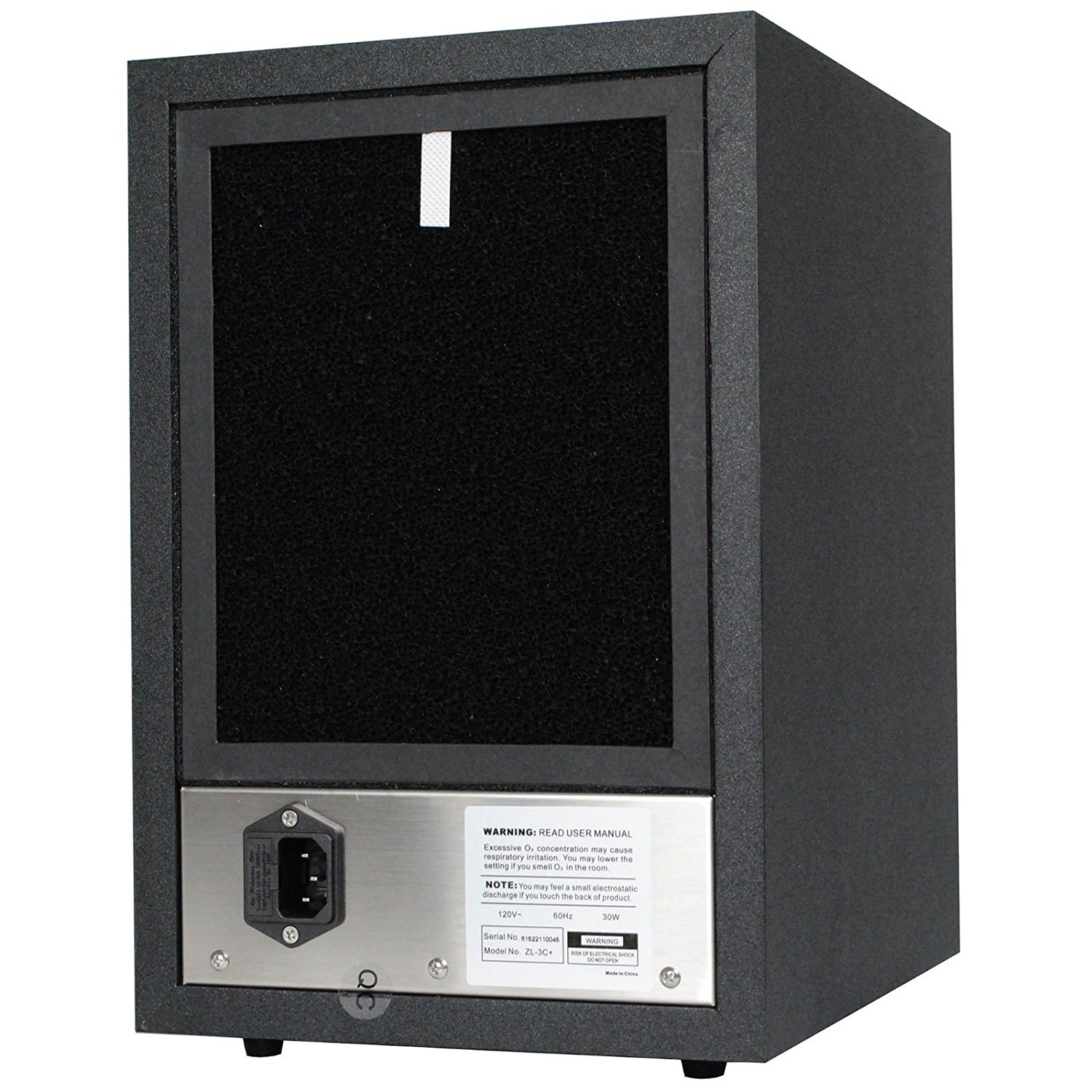 NEW LIVING ALPINE AIR PURIFIER IONIZER OZONE GENERATOR SMOKE ODOR