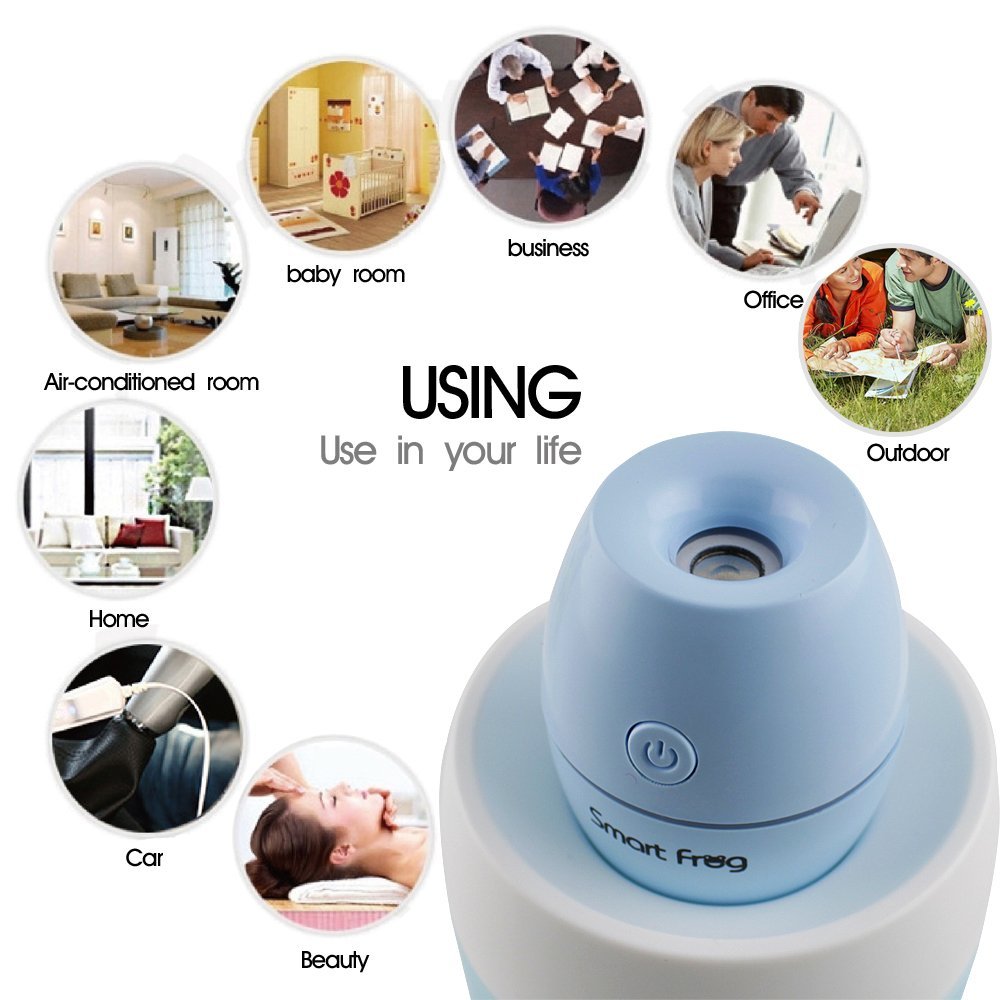 MAOZUA USB Mini Humidifier 40ML Humidifing Capacity Mist Humidifier