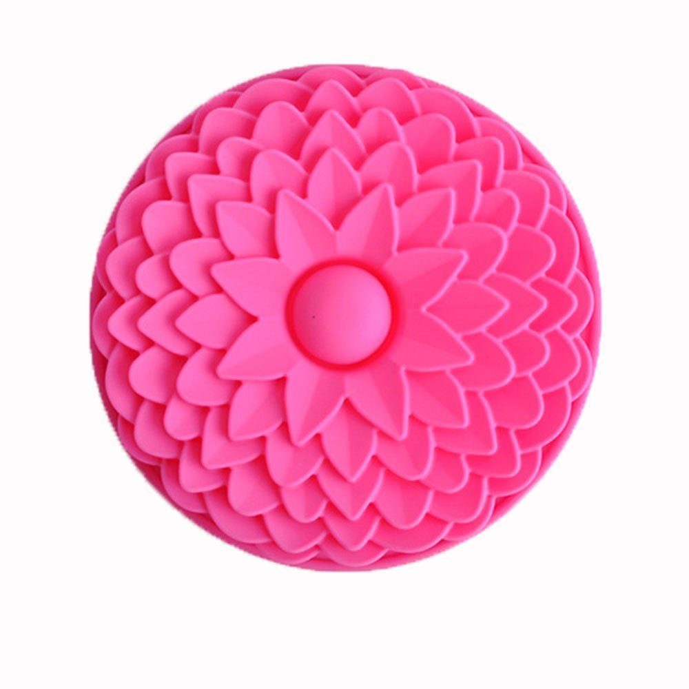 1 X 9" Sunflower Bread Pie Flan Tart Birthday Party Cake Silicone Mold