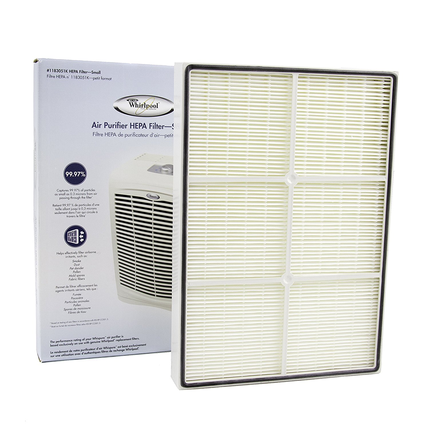 Whirlpool 1183051K Hepa Filter, Small free image download