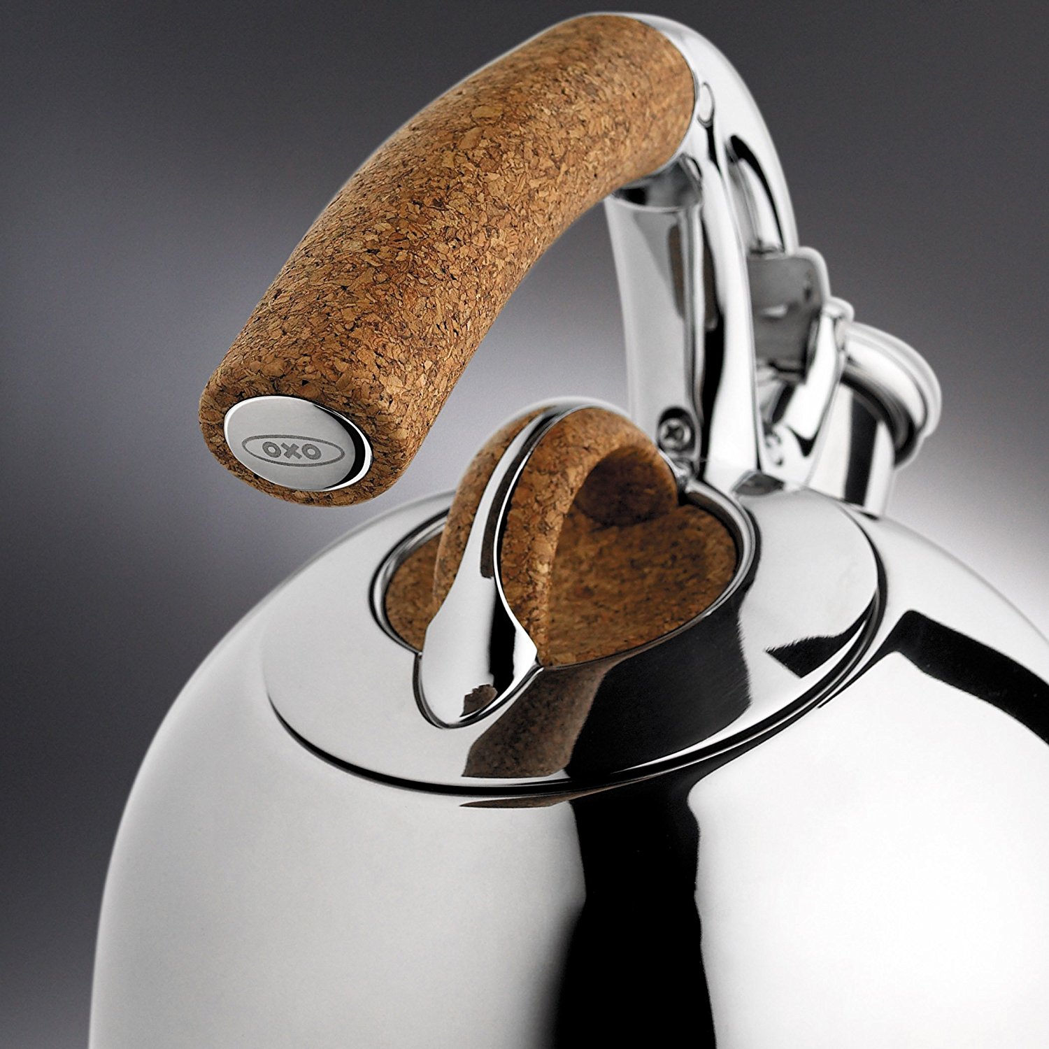 OXO Good Grips Anniversary Edition Uplift Tea Kettle, Brushed Stainless