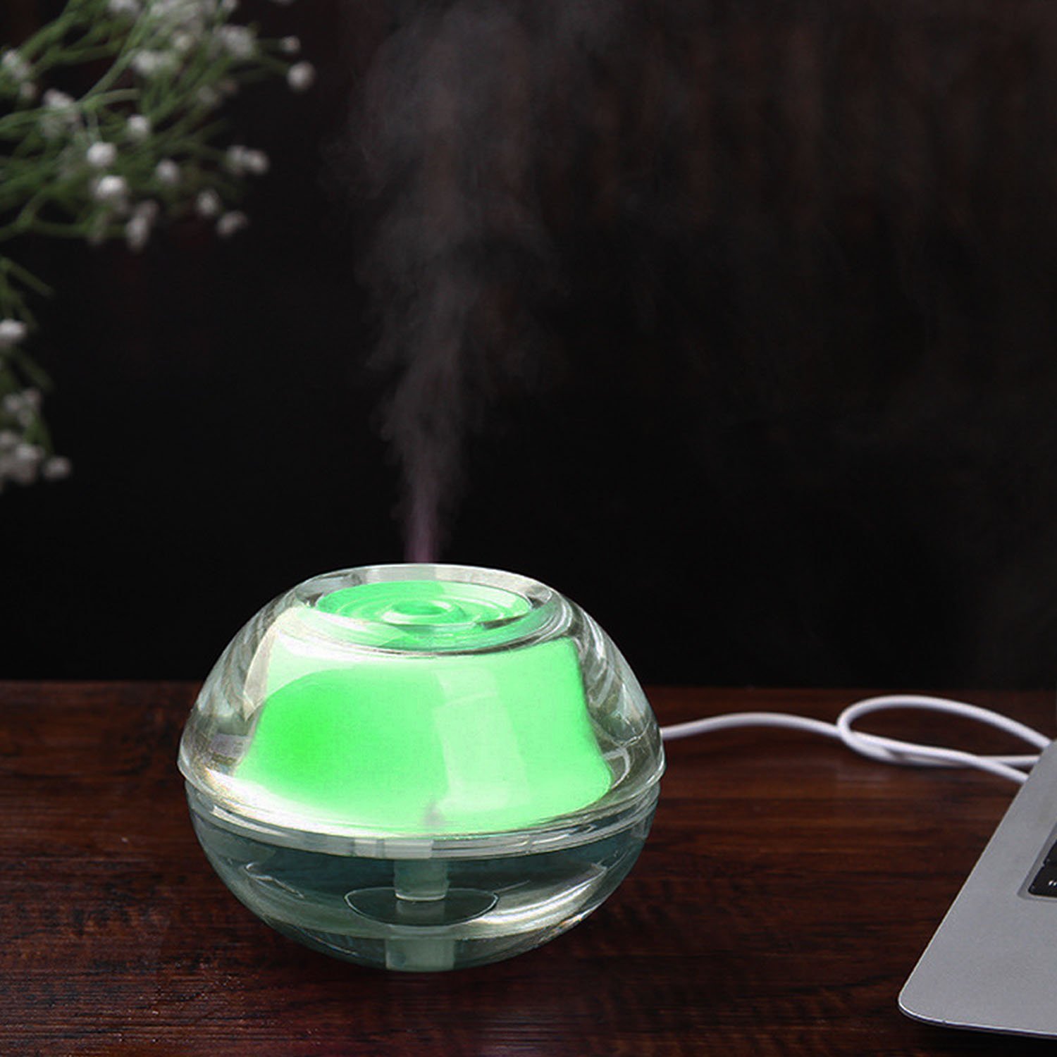 USB Air Purifiers,Beyoung Portable Mini Crystal Travel Size Air
