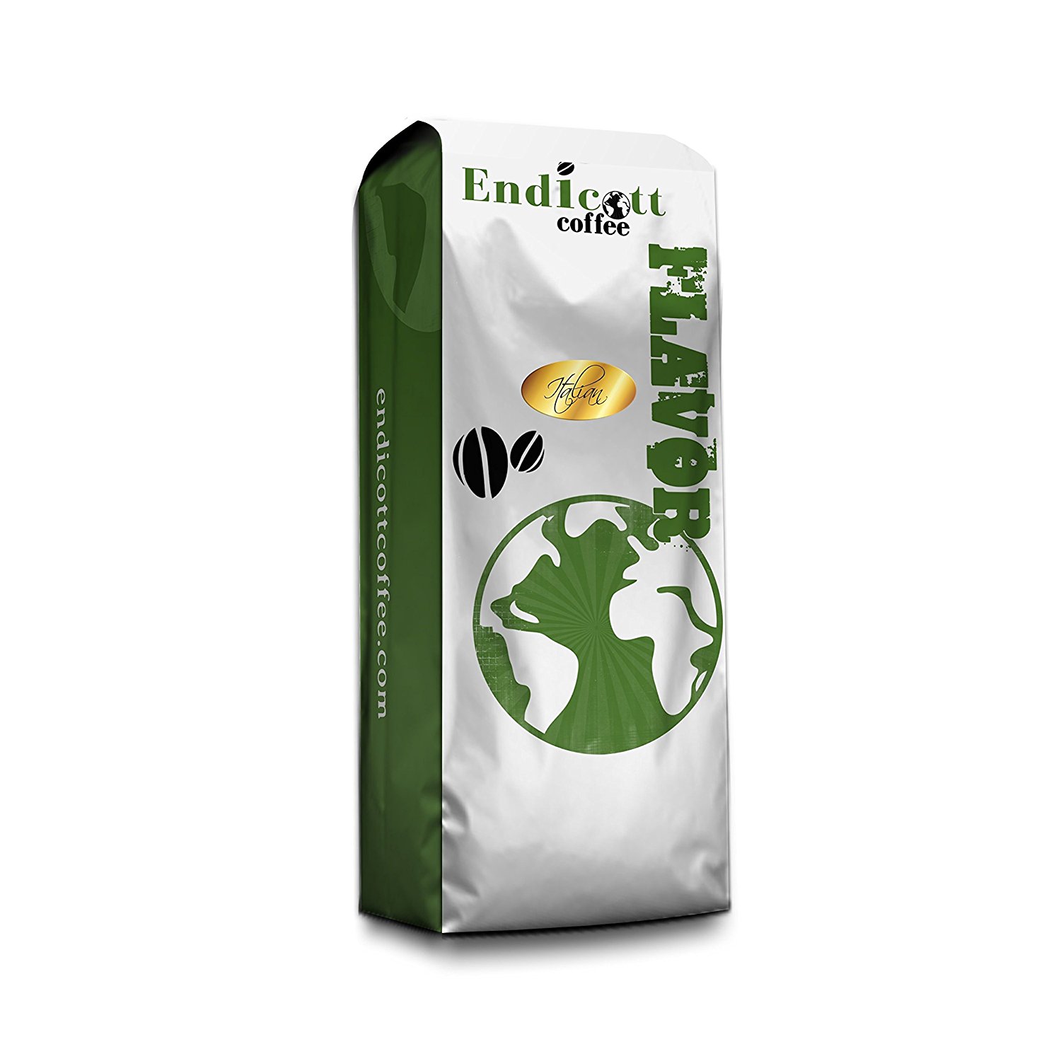 Endicott Coffee Italian Roast Espresso Heavy and Rich Dark Roast