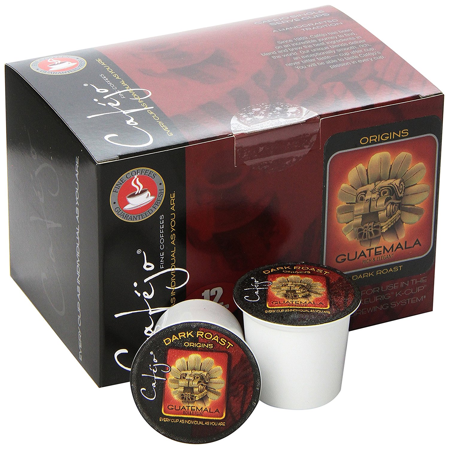 Cafejo KCups, Costa Rica Coffee, 50 Count N80 free image download