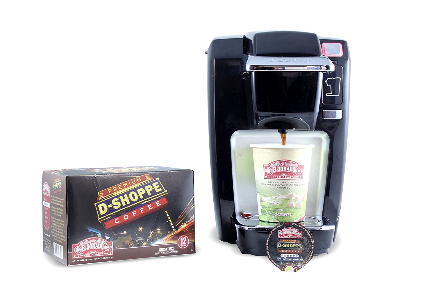 Eldorado Coffee Roasters Café Espresso EcoFriendly Single Serve