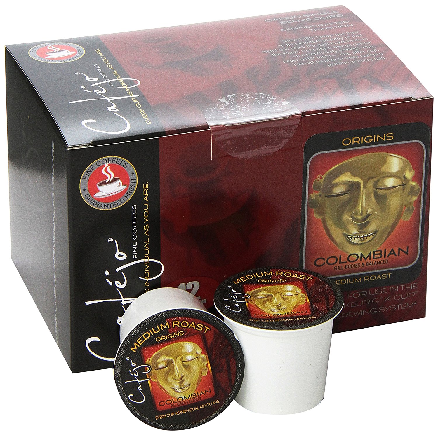 Cafejo KCups, Costa Rica Coffee, 50 Count N139 free image download