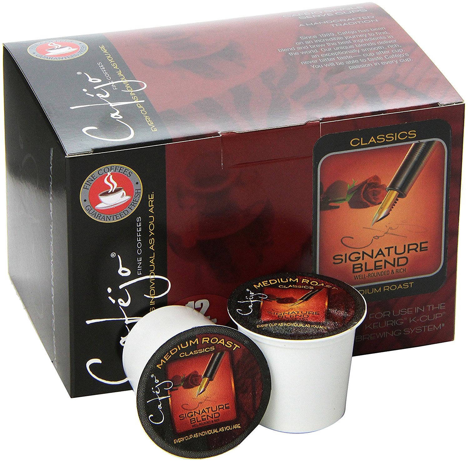 Cafejo KCups, Costa Rica Coffee, 50 Count N149 free image download