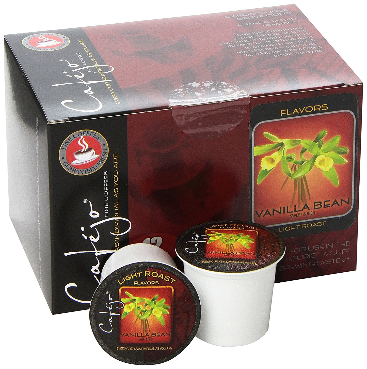 Cafejo KCups, Costa Rica Coffee, 50 Count N248 free image download