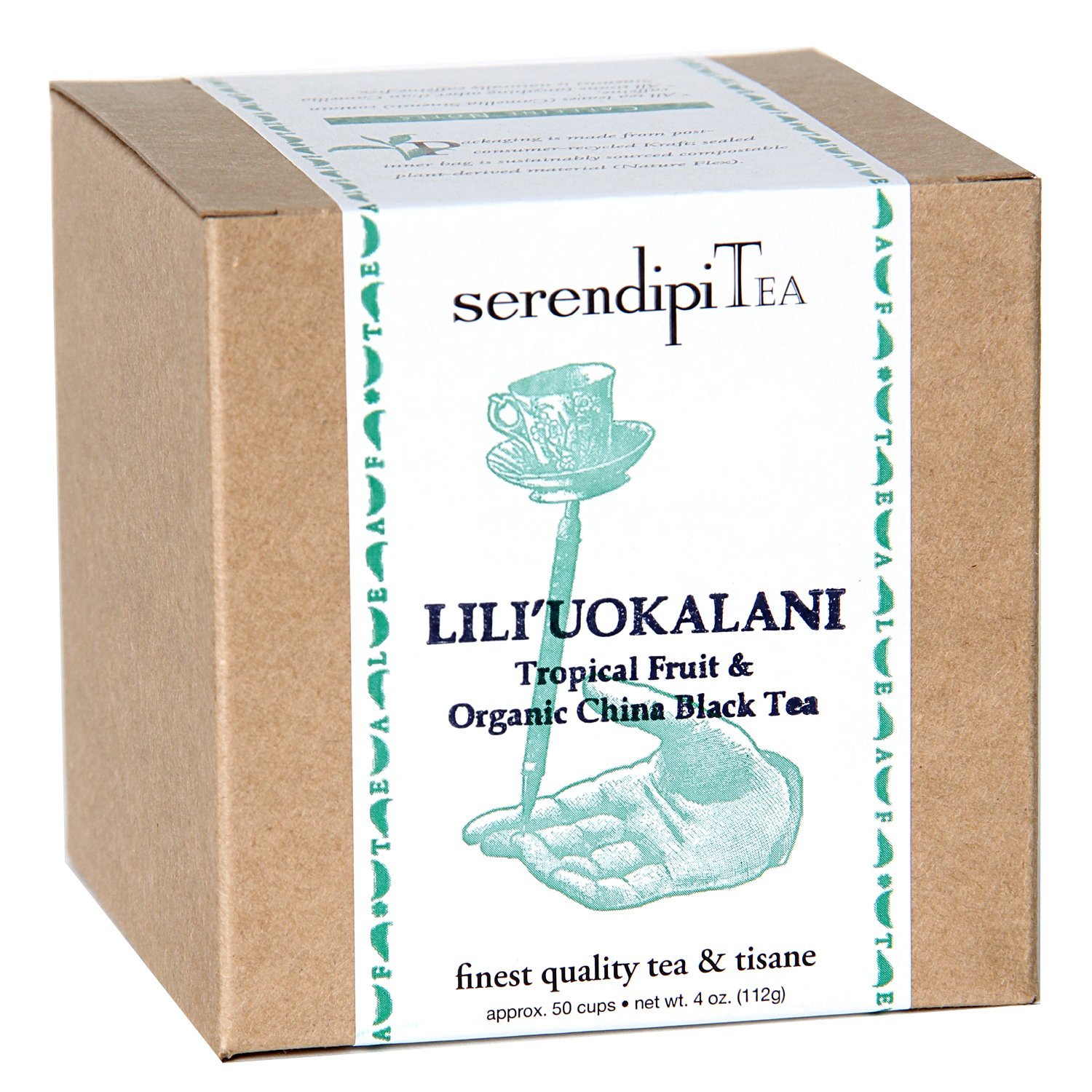 SerendipiTea Lili' Uokalani, Tropical Fruit & Organic China Black Tea