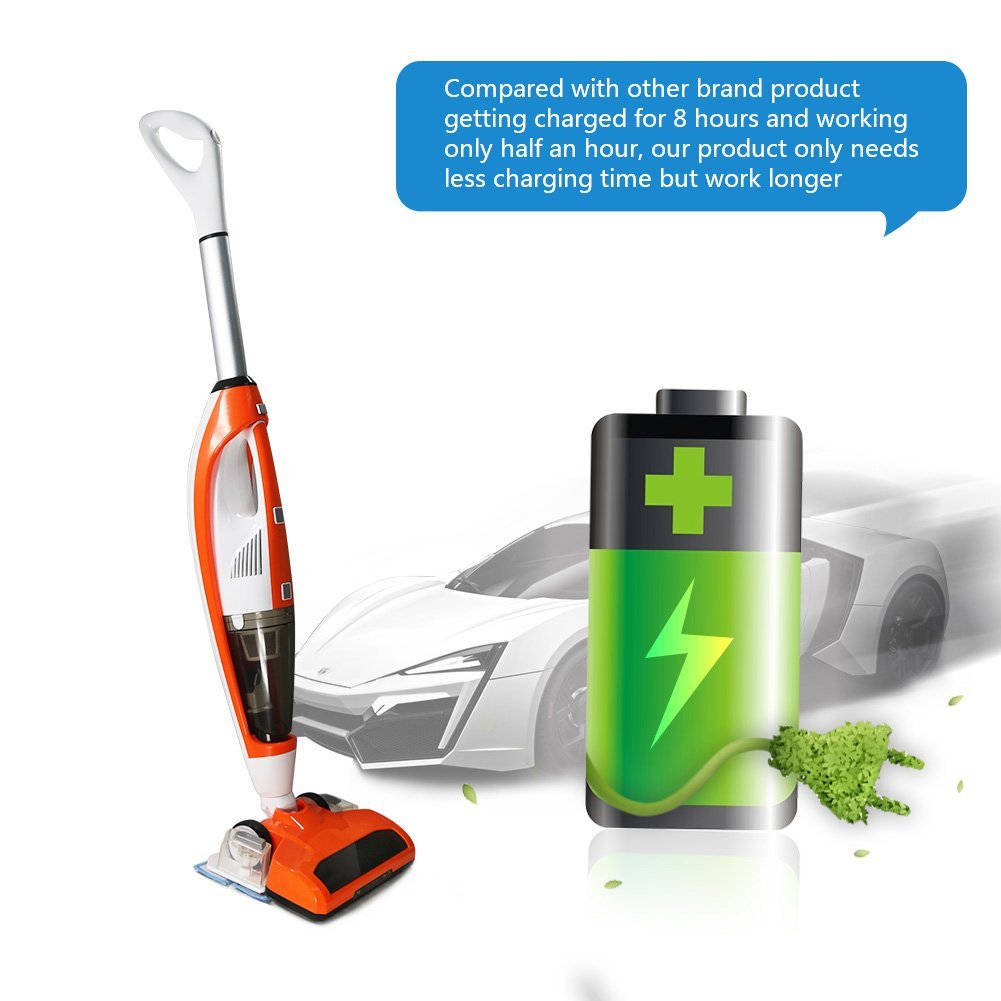 FINE DRAGON 3in1, 3+1 Functions New Cordless Upright Stick Vacuum