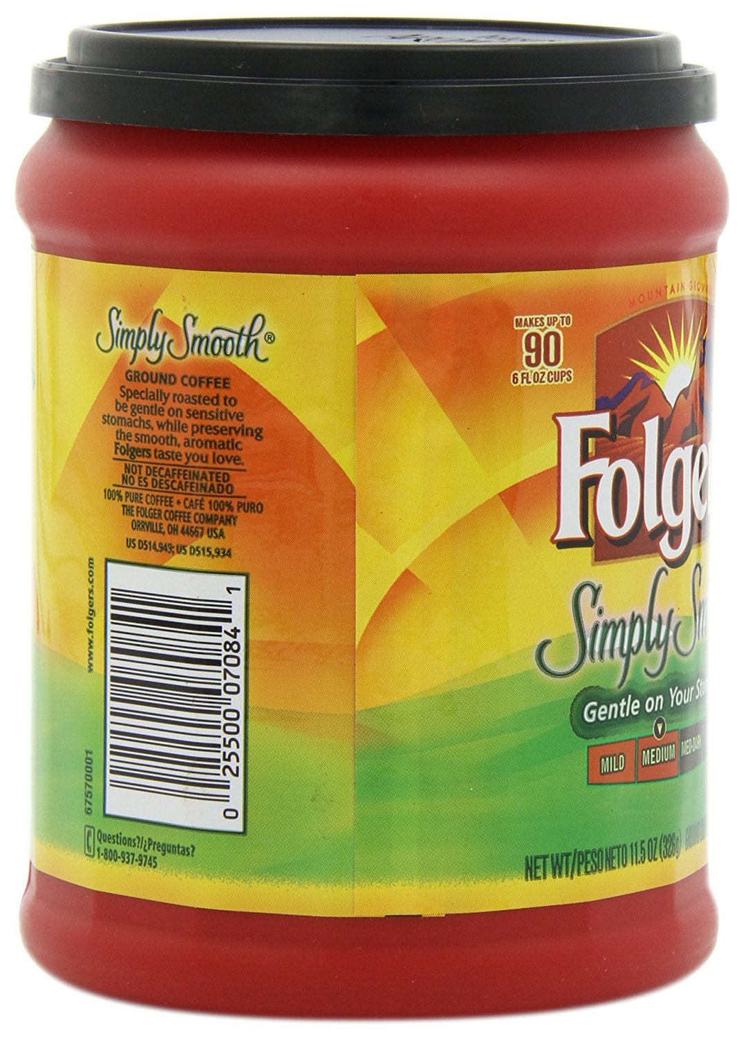 Folgers Simply Smooth Coffee, 31.1 Ounce N10 free image download