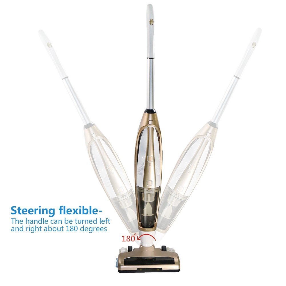 FINE DRAGON 3in1, 3+1 Functions New Cordless Upright Stick Vacuum