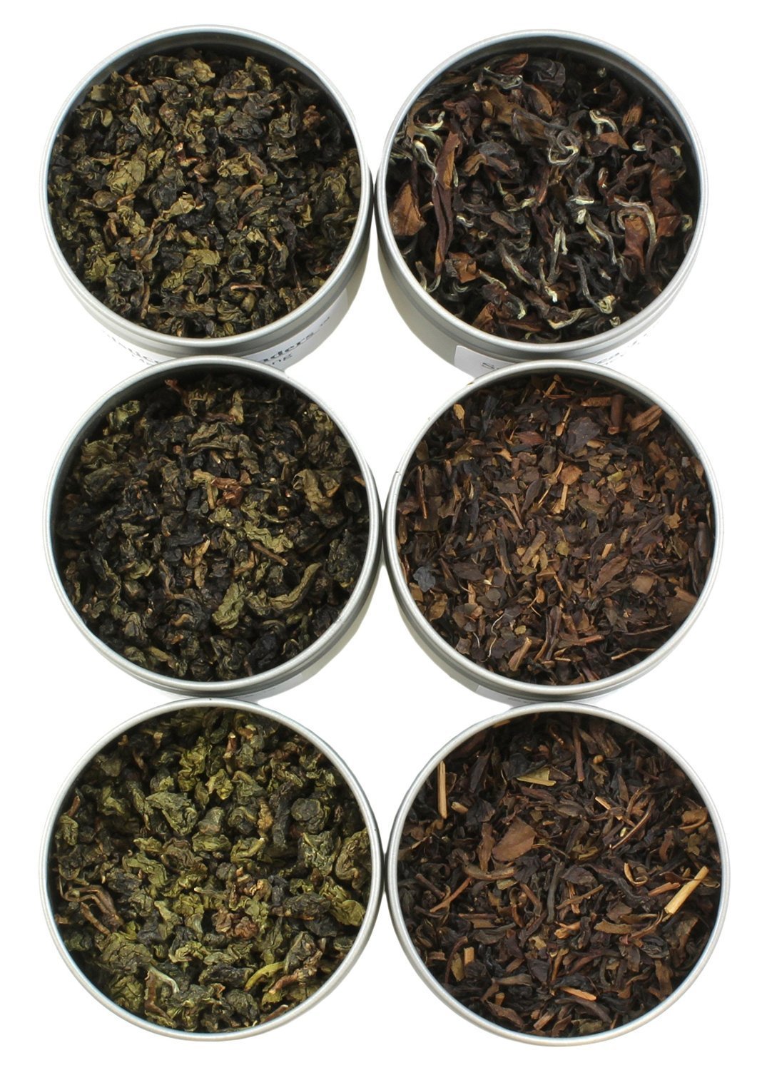 Oolong Loose Leaf Tea Sampler, Chinese Oolong Tea and Taiwan Oolong Tea