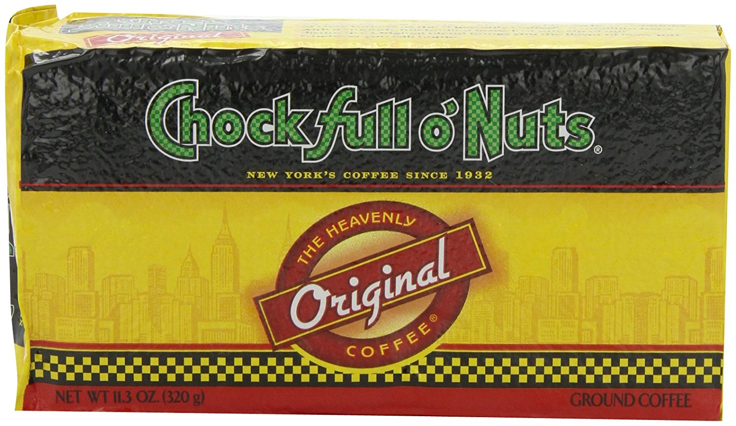 Chock full o'Nuts Coffee Original Blend Brick, 11.3 Ounce N2 free image
